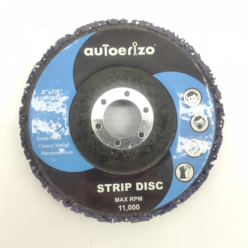 100-180MM Poly Strip Disc Abrasive Wheel Paint Rust Remover Clean strip Disc for Durable Angle Grinder Car Truck Motorcycles
