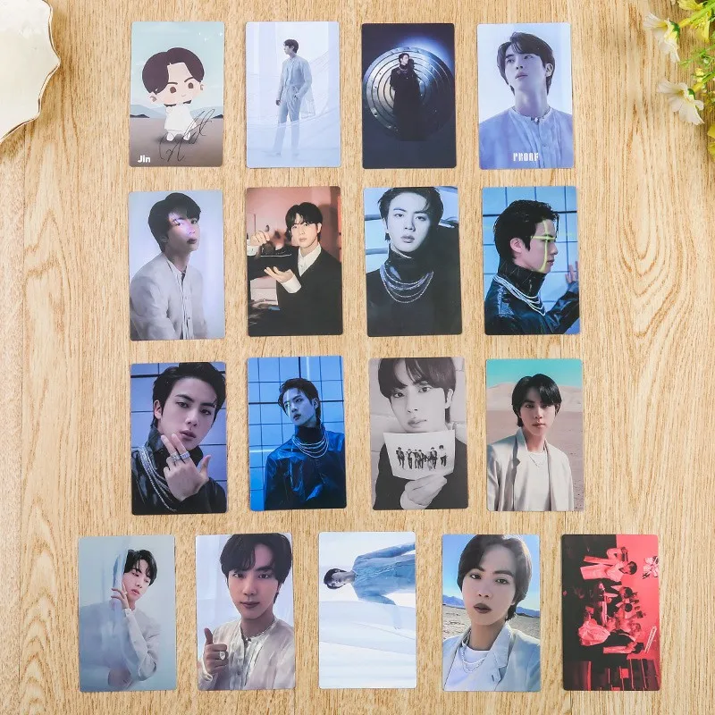 KPOP JK RM WINTER PACKAGE Proof LOMO Cards Double-sided Fashion Member Selfie Photocards Idol Group Postcards Fans Collectibles