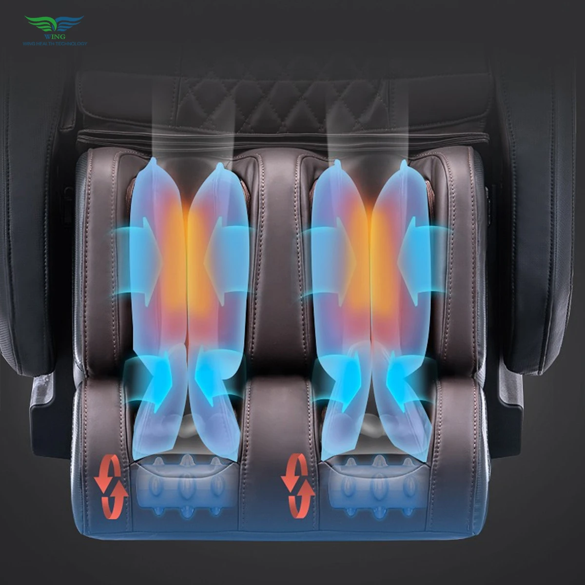 Large Luxury 4D Massage Chair Zero Gravity SL Track Smart Body Detection Full Body Shiatsu Recliner Foot Roller Massage chair