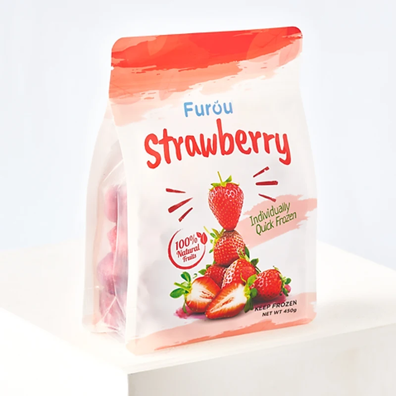 Supplier custom printed bags mylar pouch food packaging ziplock plastic bag seed packaging dried fruit snack packaging bag