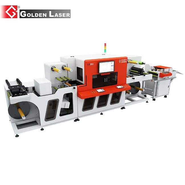 High Speed Roll to Roll Laser Cutting Label Machine for Printed Roll Labels