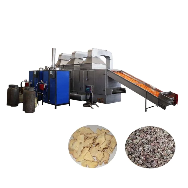 Automatic hemp dryer/continue flower mesh belt dryer