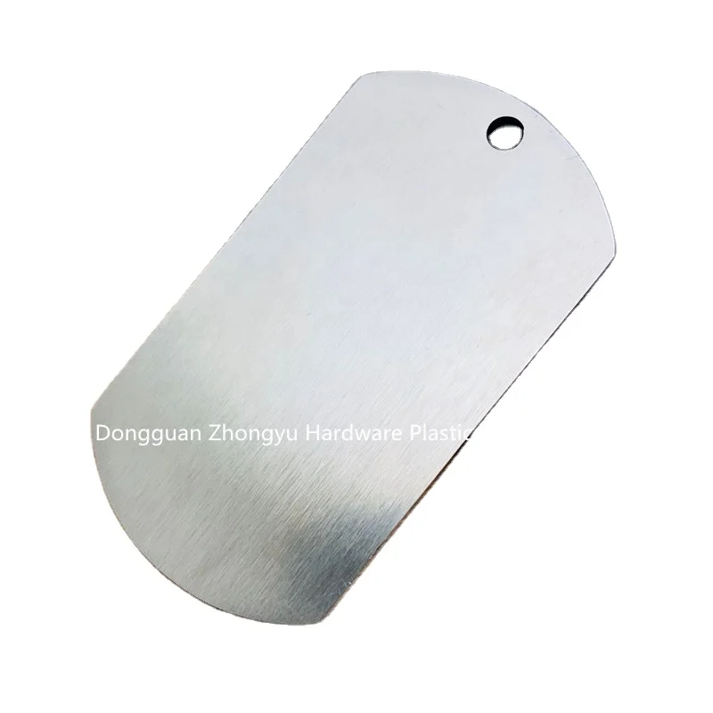 Оптом пустая ID нержавеющая сталь металла военной dog tag бирка собаки идентификационная бирка