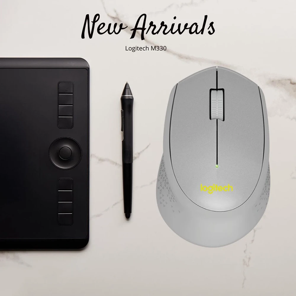 Genuine Logitech M330 Silent Plus Wireless Mouse