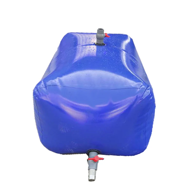 pvc water bladder flexitank soft foldable transportation water bag storage container plastic water storage bladder customized