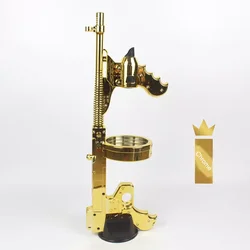 Champagne Gun Holder Event Supplies Display Shelf Champagne Bottle Holder Champagne Wine Set Shotgun with LED Lights