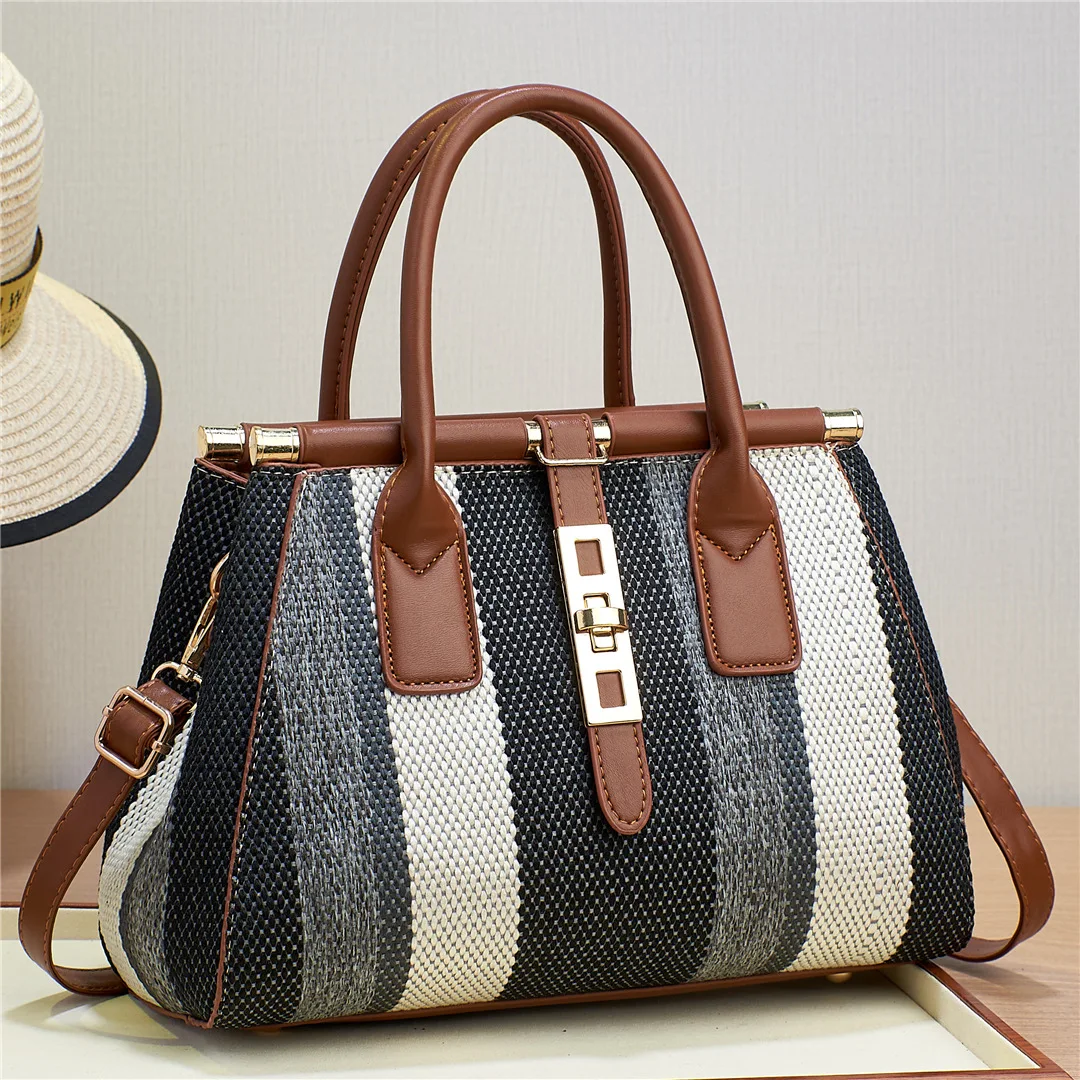Fashion hit color PU leather bags luxury ladies sling shoulder bag small handbags for women handbag