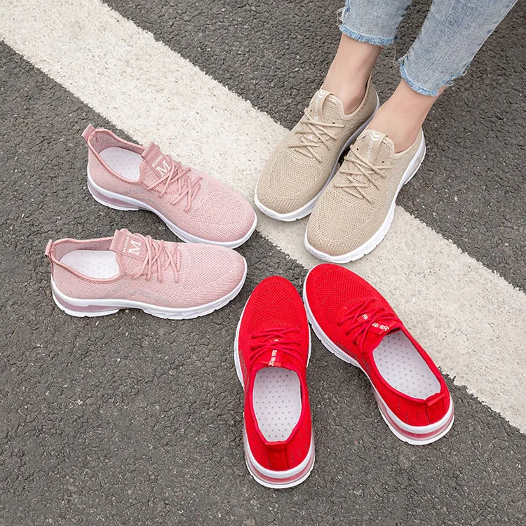 Оптовый Поставщик, высококачественные женские модные кроссовки для бега, летняя Черная Женская обувь для бега, кроссовки, теннисная обувь для девочек