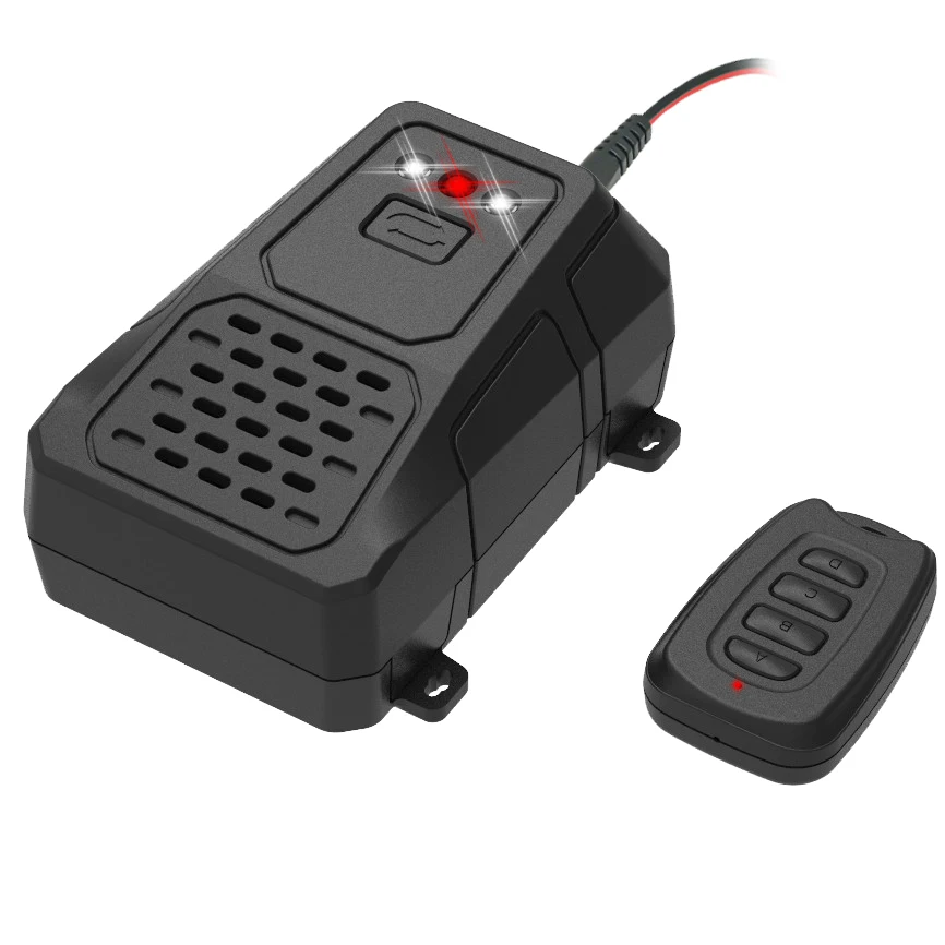 Ultrasonic Rat Deterrent LED Strobe Lights Keep Mice Away Under Hood Animal Repeller marten control device