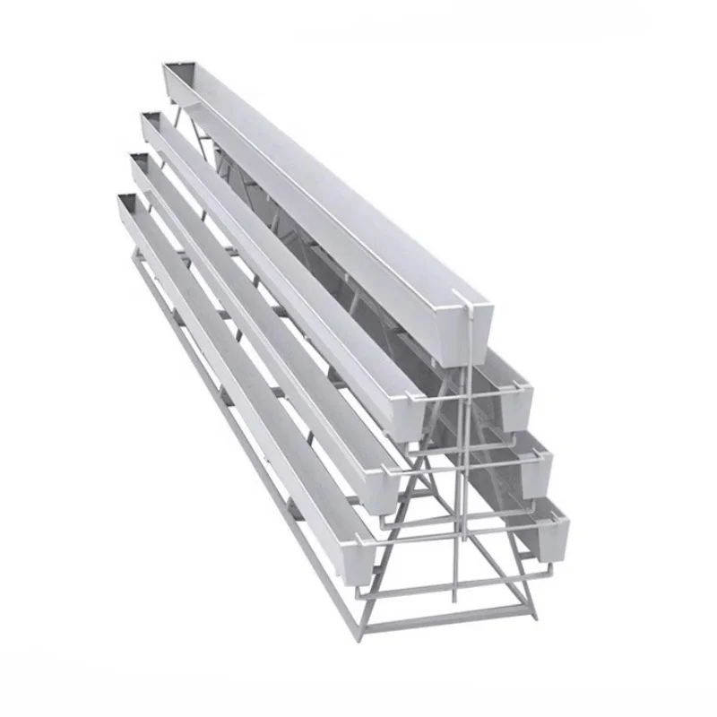 Gutter growing systems vertical strawberry gully for agriculture greenhouse pvc hydroponic gutter for strawberry