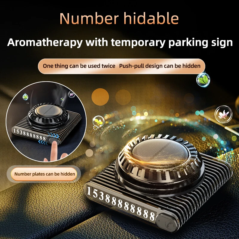 New Model Car Air Fresheners Solar-Powered Fragrance Premium Car Accessory Car fresheners Diffusers for Essential Oils