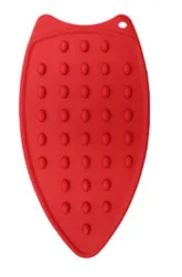 Heat Resistance Silicone Iron Rest Tray Dish Mat Pot Stand Multi Color