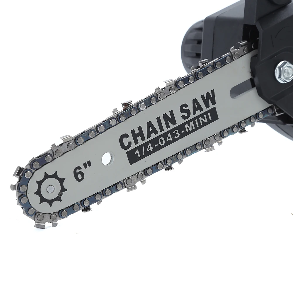 Outdoor Wood Cutting Tool Factory Supply Mini Cordless Electric Chain Saw Power Lithium Battery Chainsaw