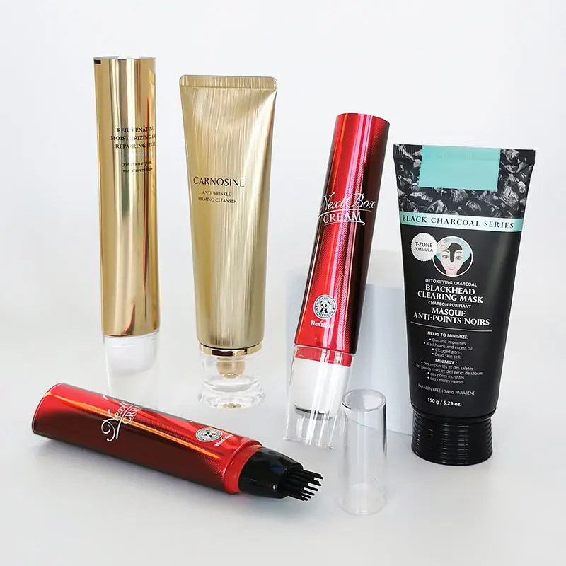 OEM Manufacturer Customized Factory ABL Lotion Skin Care Toothpaste PE Hair Cream Cosmetics Gel Hand Plastic Aluminum Tube
