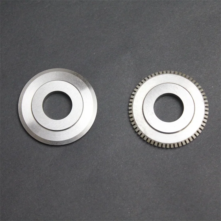 Hss Wire Stripping Circular Cutting Machine Rotary Blade For Textile Pneumatic Machine Blade