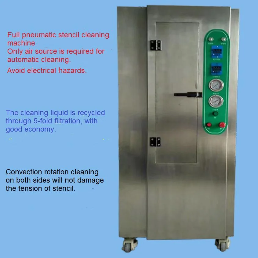 Automatic SMT Equipment Pneumatic Stencil Cleaning Machine