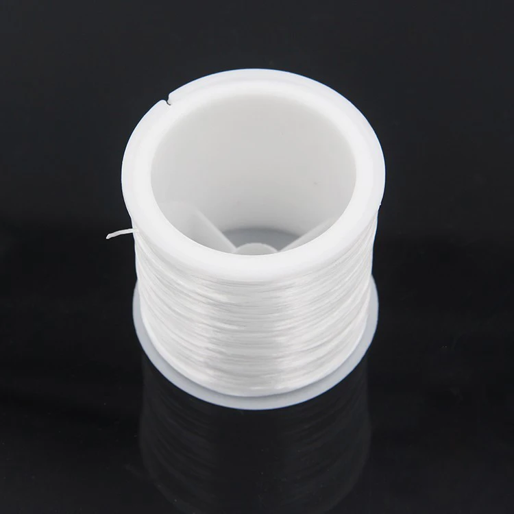 DIY Изготовление ювелирных изделий оптом 0 5 мм 150 м/рулон прозрачный белый нейлон моноволокна бисерная нить