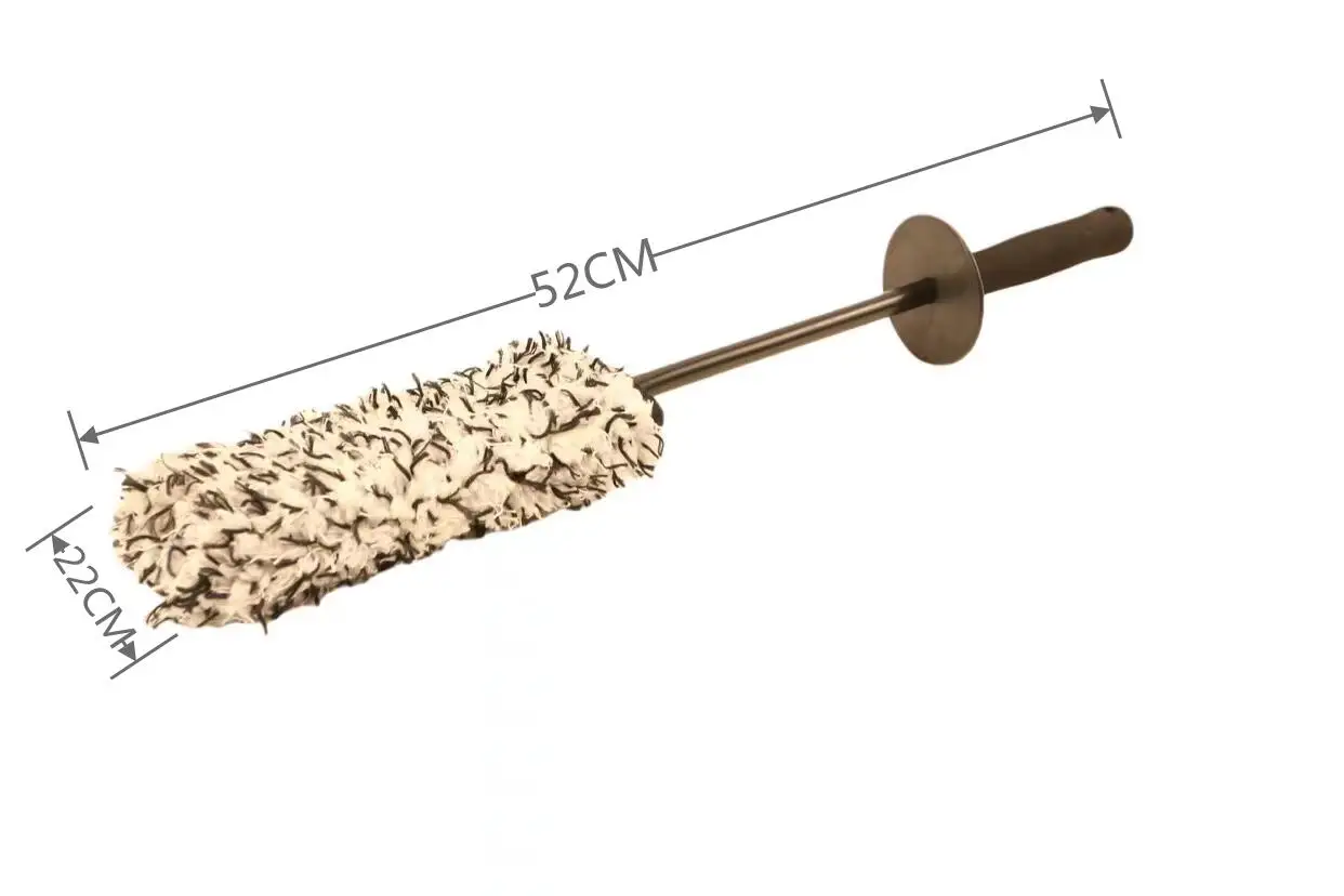 2022 Newest Product  Two layer Flat Car Wheel Microfiber Brush for Wheel