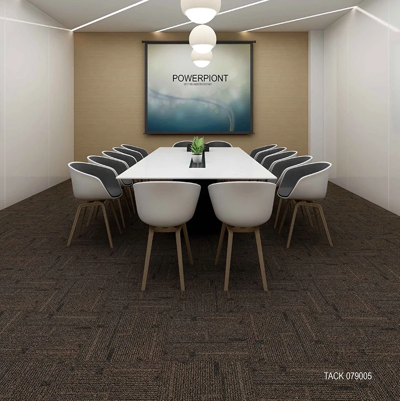 Easycarpeter TACK079 Multi-level Loop Polypropylene Moquette Carpet On Office