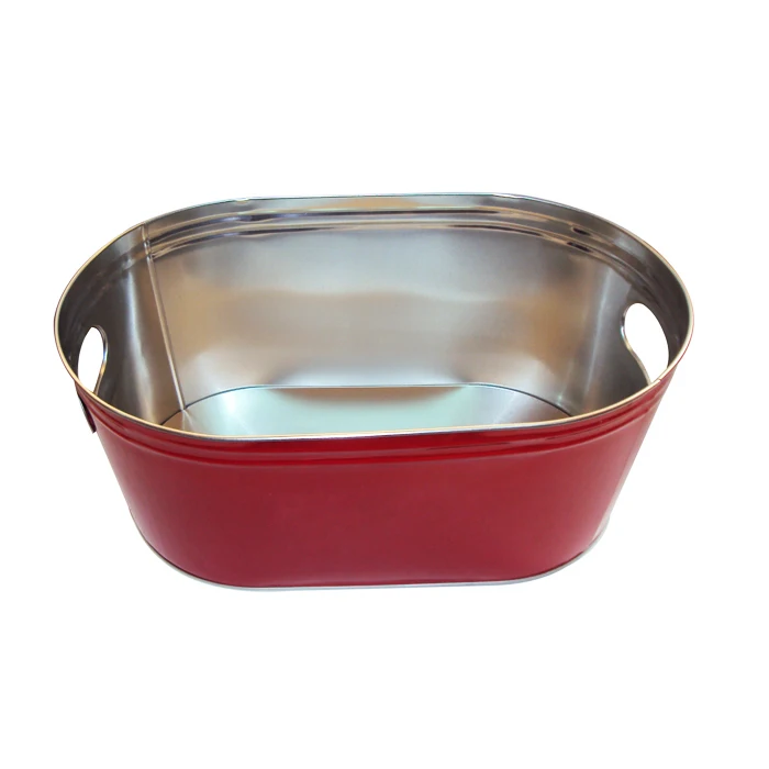 Металлическое Оловянное ведро для льда для пива на заказ