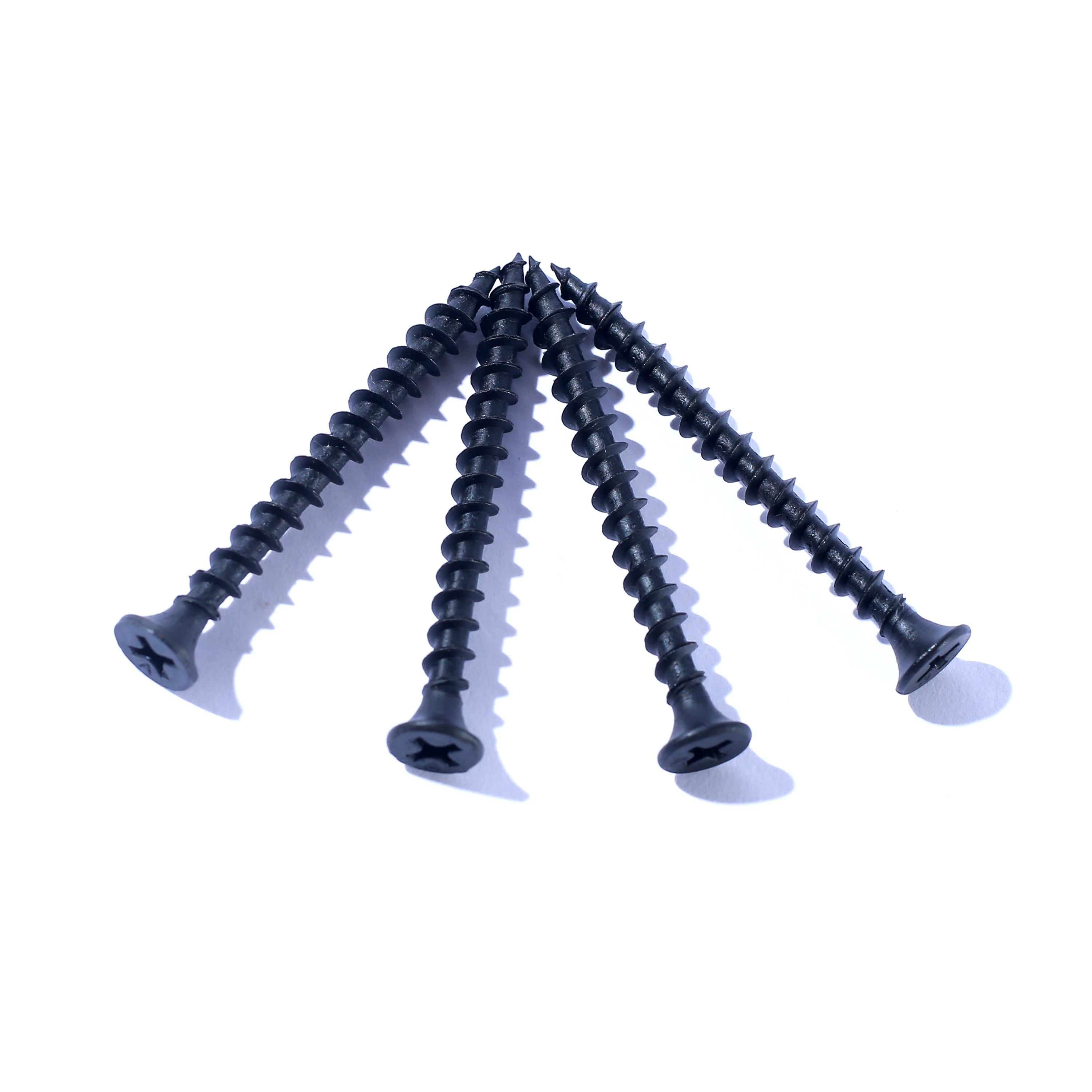  Черный фосфатный винт для гипсокартона Скрытая камера черный