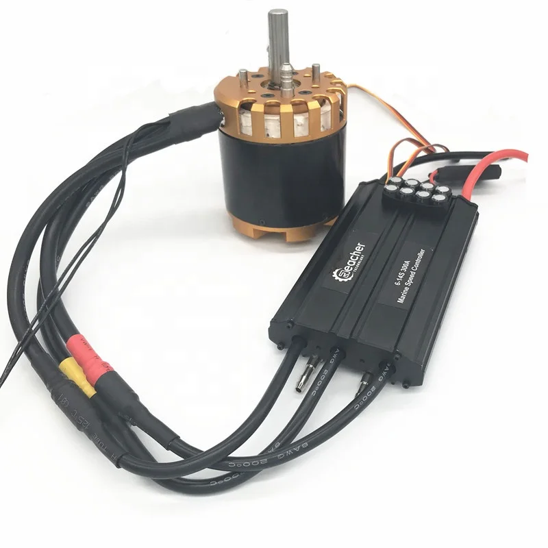 
Reacher Tech RTD83 combo set 10kw brushless dc motor 48v for boat 