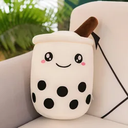Sogifo 24cm Oem Soft Pearl Boba Milk Tea Tea Stuffed Pillow Cute Cartoon Bedtime Toys Doll Stuffed&plush Toy Animal
