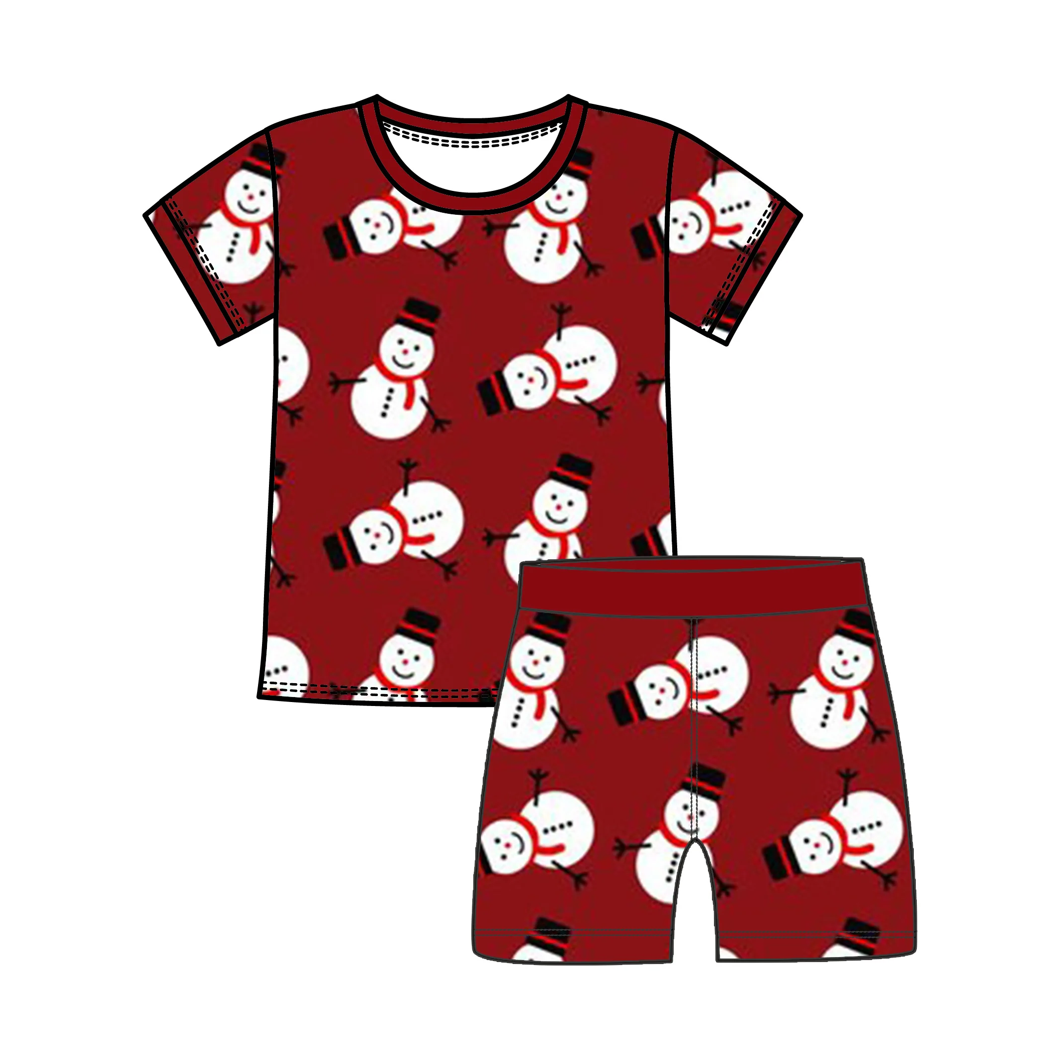 Valentines Gifts Custom Print Bamboo Set Baby Zipper Romper Sleeper Newborn Kid Baby Organic Cotton Bamboo Baby Pajamas Clothes