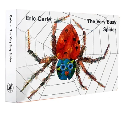 Детская книга Eric Carle очень занятая доска-паук