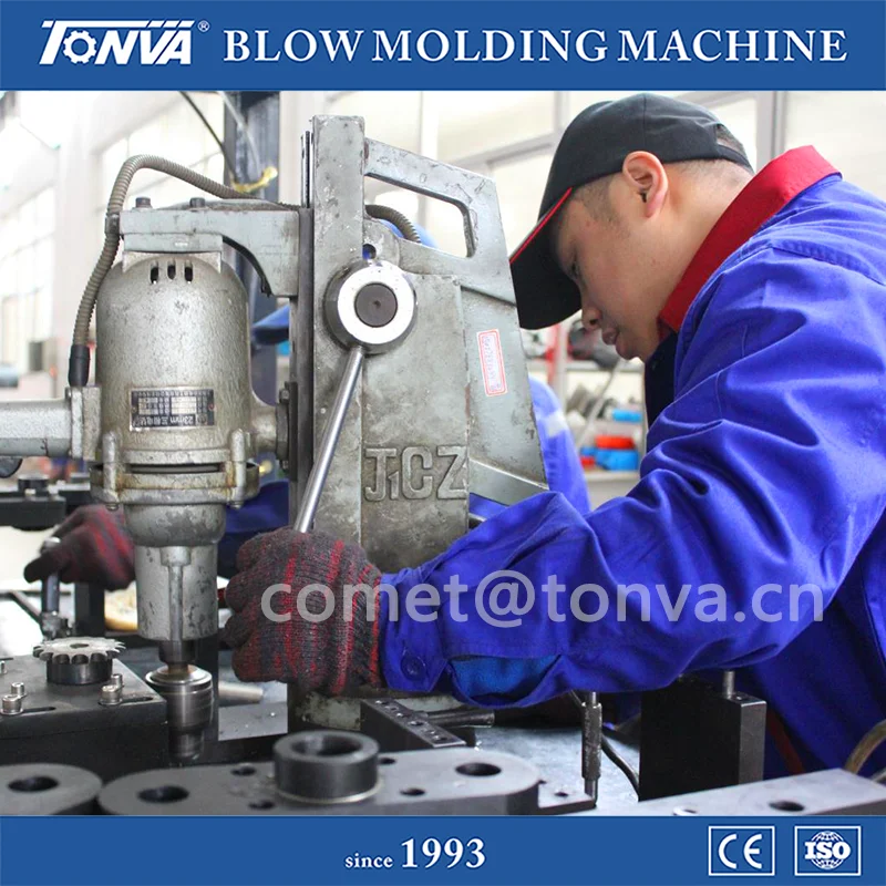 plastic 1L 500ml bottle extrusion blow molding machine