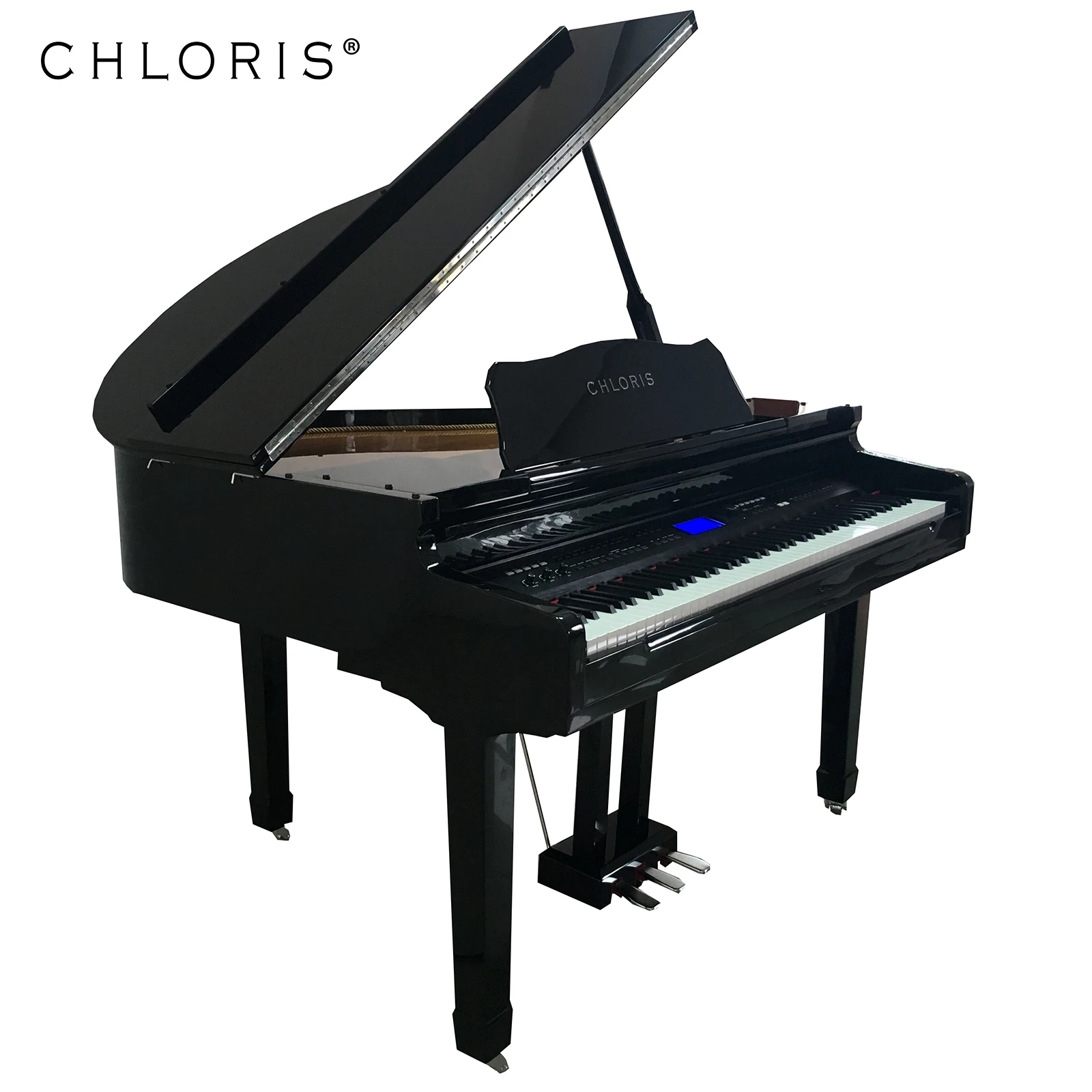 CHLORIS Keyboard musical instruments 88-keys white baby grand piano digital piano CDG-1200 Concert
