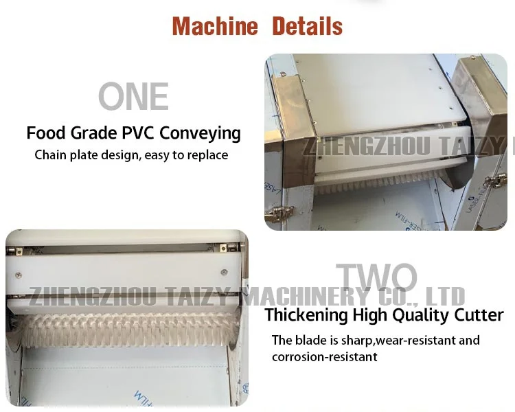 CE Approved chicken Cutter machine Fish Dicing Frozen Meat Dicer Cube cutting machine Meat Strips Cut Small Meat cutting machine