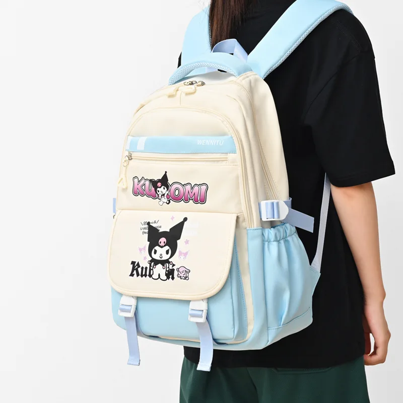 New High Beauty Studentshoulders bag Multi Color Backpack With Reduced Burden And Ridge Protection, Large Capacity Backpack