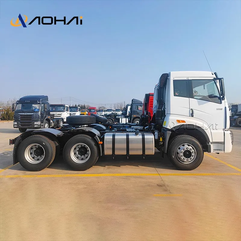 Chinese Factories FAW  Prime Mover Towing Trailer Head 380hp 6x4 Left Drive Tractor Trucks