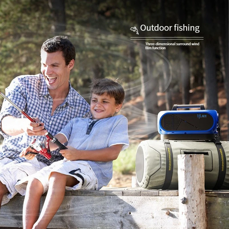 HENGLAI In Stock!!!  Mini AC 100V DC 48V Max Refrigeration Compressor Outdoor Portable Air Conditioner