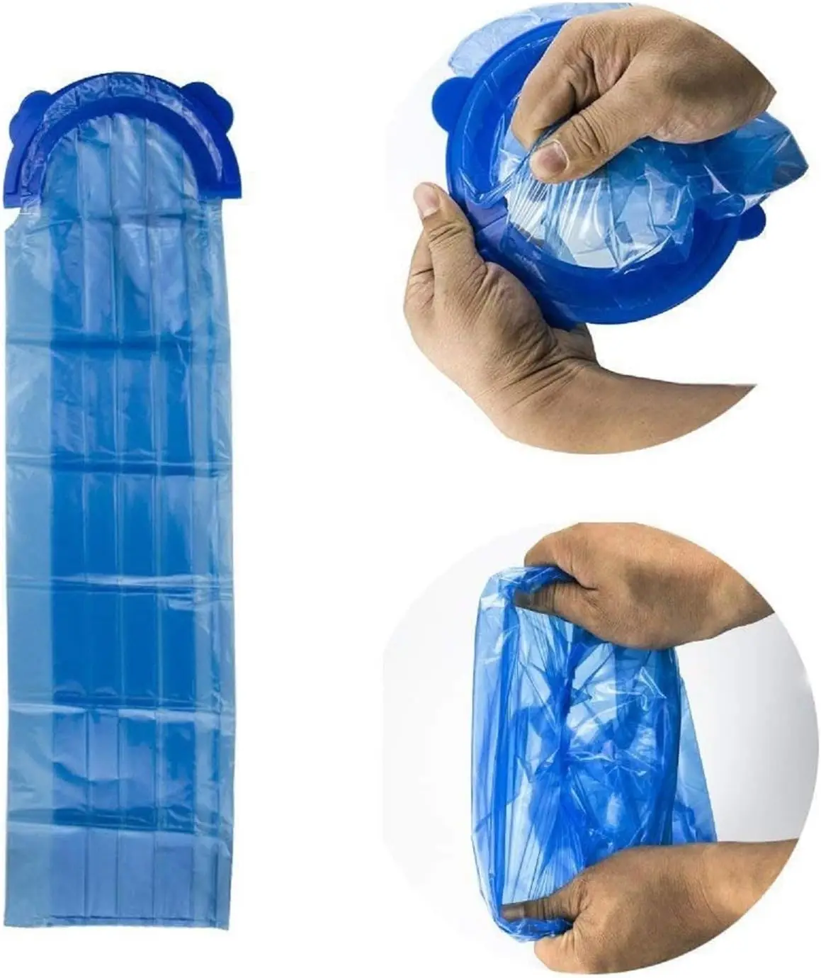 Nappy Bin Refills 6 m Baby Scented Diaper Pail Refill Bags Plastic Nappy Disposal Bags for Diaper Bucket Nappy Bin