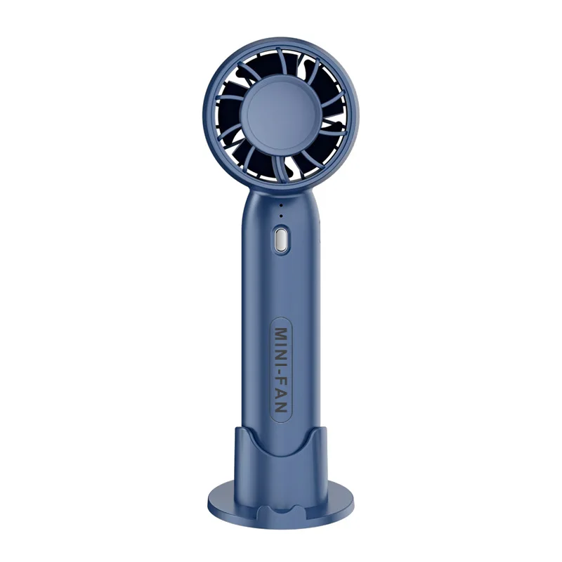 Portable electric pocket turbofan mini usb fans with phone holder base handy hair dryer shape handheld fan