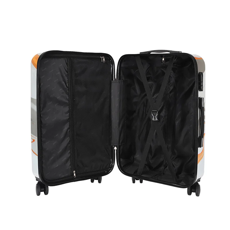 OMASKA Custom Wholesale ABS Luggage Bag 20 24 28 Inch Hard Shell Women Travel Koffer PC Suitcase