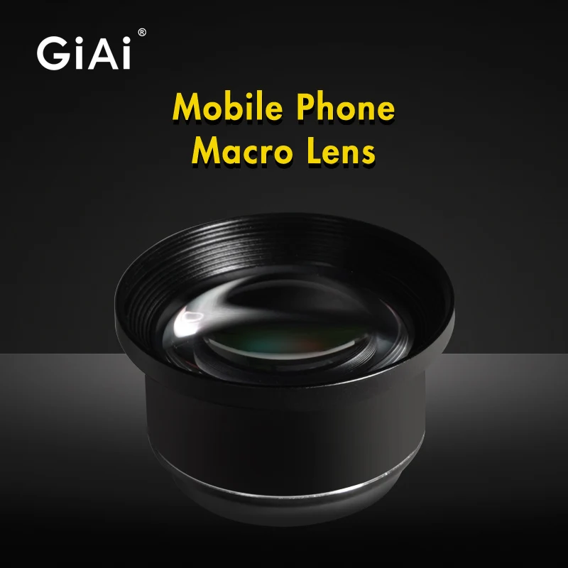 GiAi 2023 New Long-Distance 40mm-75mm Phone Macro Lens For Mobile Phone Iphone
