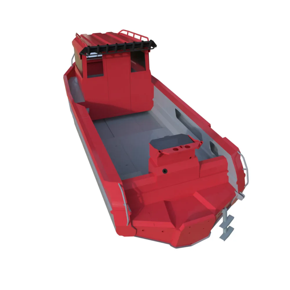 Speed Boat - 25ft /7.5m Jet Craft Welded Aluminium Fishing Boat for sale yacht aluminum