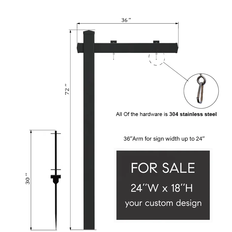 Виниловый знак Fentech 6ft x 3ft из ПВХ для