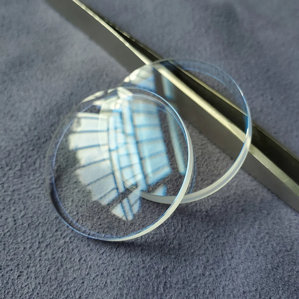 AR-Purple Coating OEM Size Sapphire Crystal Factory Price Sapphire Watch Glass