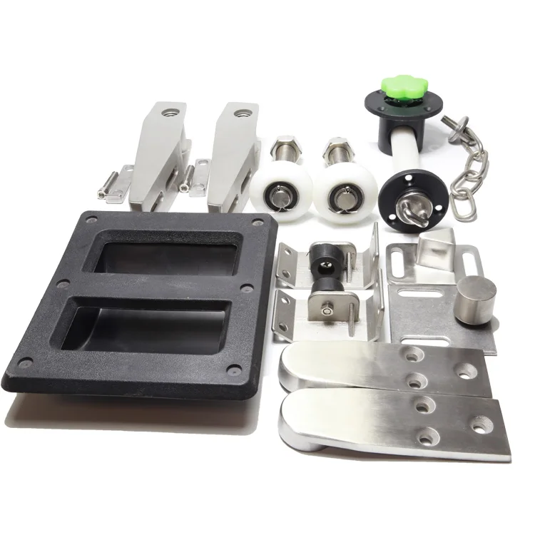  Cold storage sliding door accessories hardware parts custom hanging electric