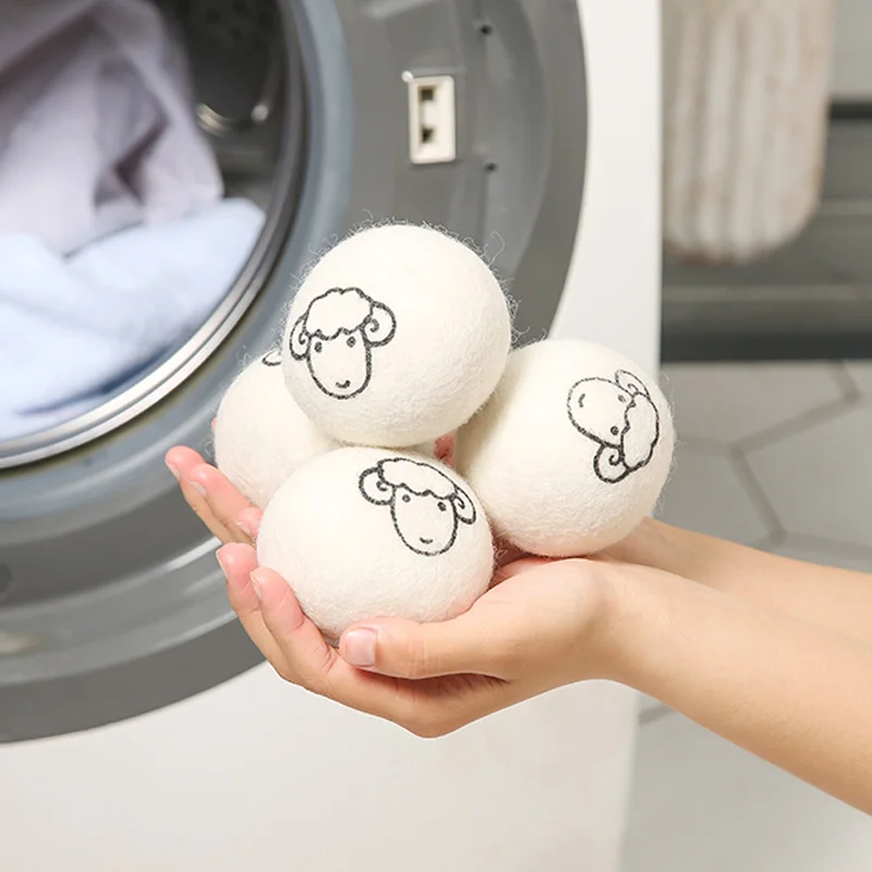 High quality hot sale laundry products wool dryer balls hair removal laundry ball wash Laundry