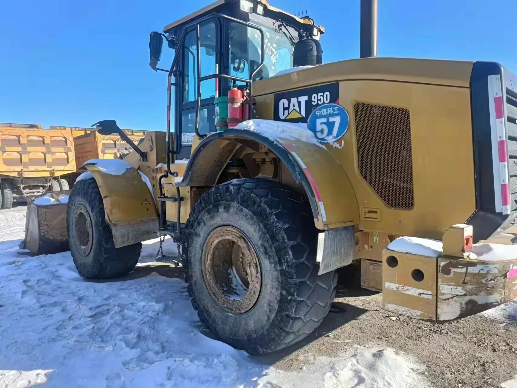 Дешевый подержанный погрузчик cat 950GC оригинальный caterpillar