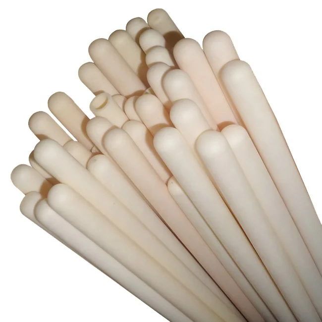 Thermocouple protection high alumina 99.5%  tube /  alumina ceramic tube