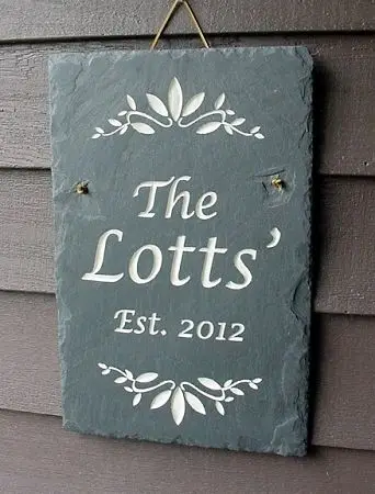 
Durable and high quality manufacture slate plant labels wholesale Garden Marker 