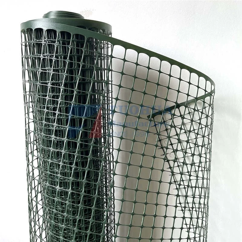 50X50mm Tree Guard Net with UV Green Garden Fence Net HDPE Extruded Plastic Garden Fencing Mesh