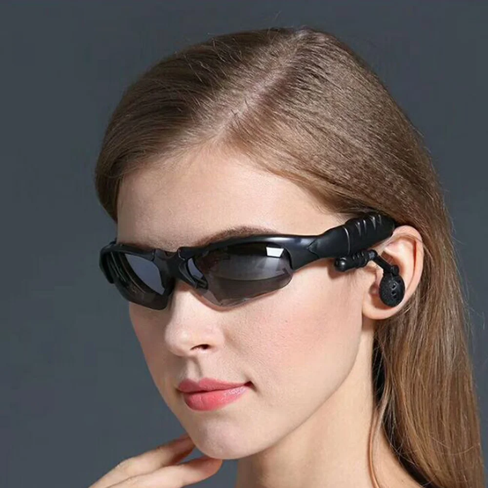 Bluetooth велосипедные очки спортивные наушники музыкальные поляризаторы умные