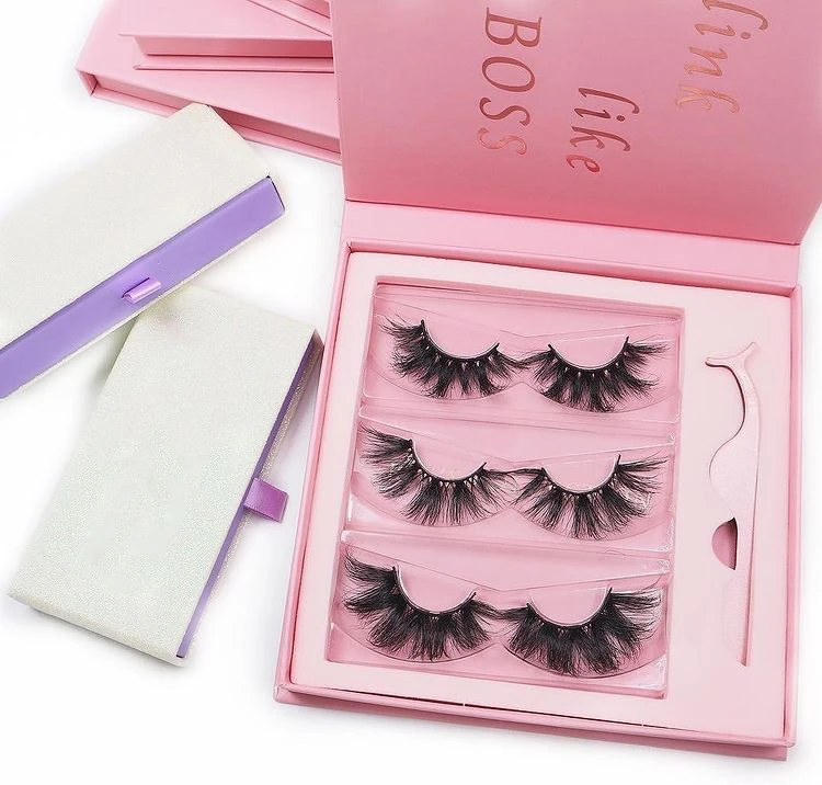 Best Silk Eyelashes Private Label Faux Mink Eyelash 25Mm Lashes Eye Lash manufacturer Hot sale products
